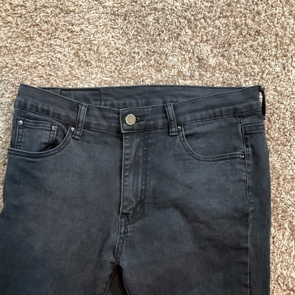 mnml Black Skinny Jeans Size W33 - Picture 7 of 8